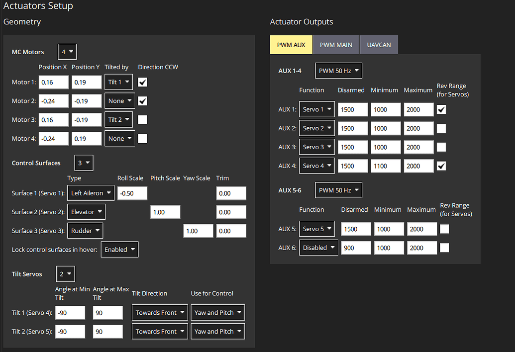 Differential Pitch - VTOL 🚁 - Discussion Forum for PX4, Pixhawk ...