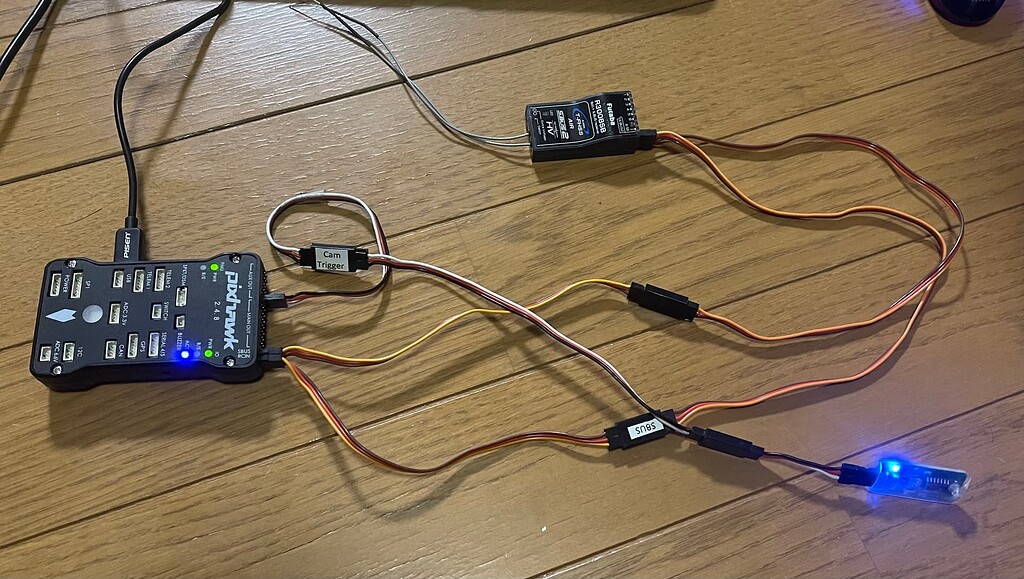 Trigger Camera doesn't work due to low signal output PX4 Autopilot