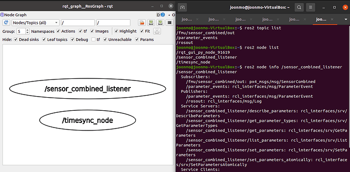 ros2 topic and node