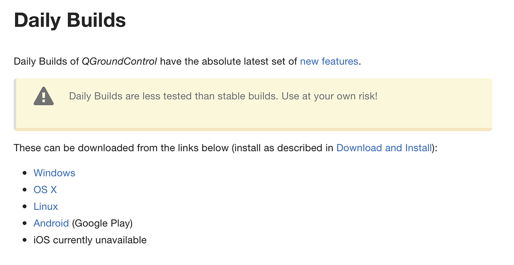Creating a Native QGroundControl iOS App Development Discussion