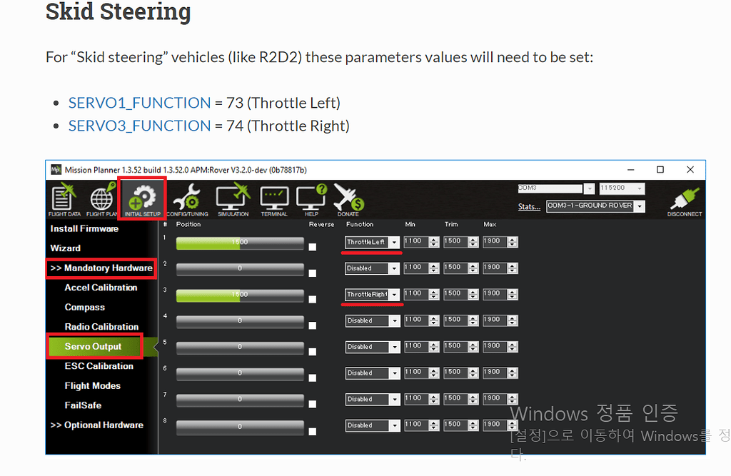 Pixhakw2 Rover Throttle QGroundControl Discussion Forum for