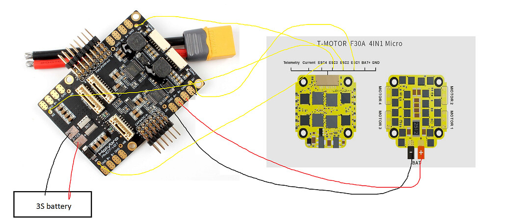 PX4 - PM07 PDB to 4-1 ESC wiring question - PX4 Autopilot - Dronecode ...