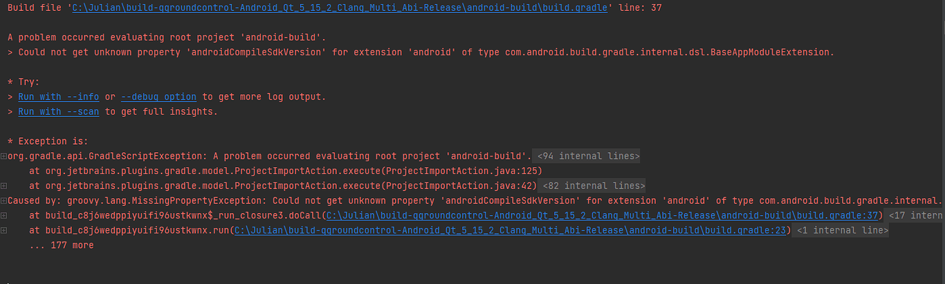A guide to compile QGC Android - QGroundControl - Dronecode Forum ...