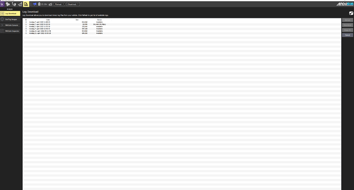 Mavlink logfile problem