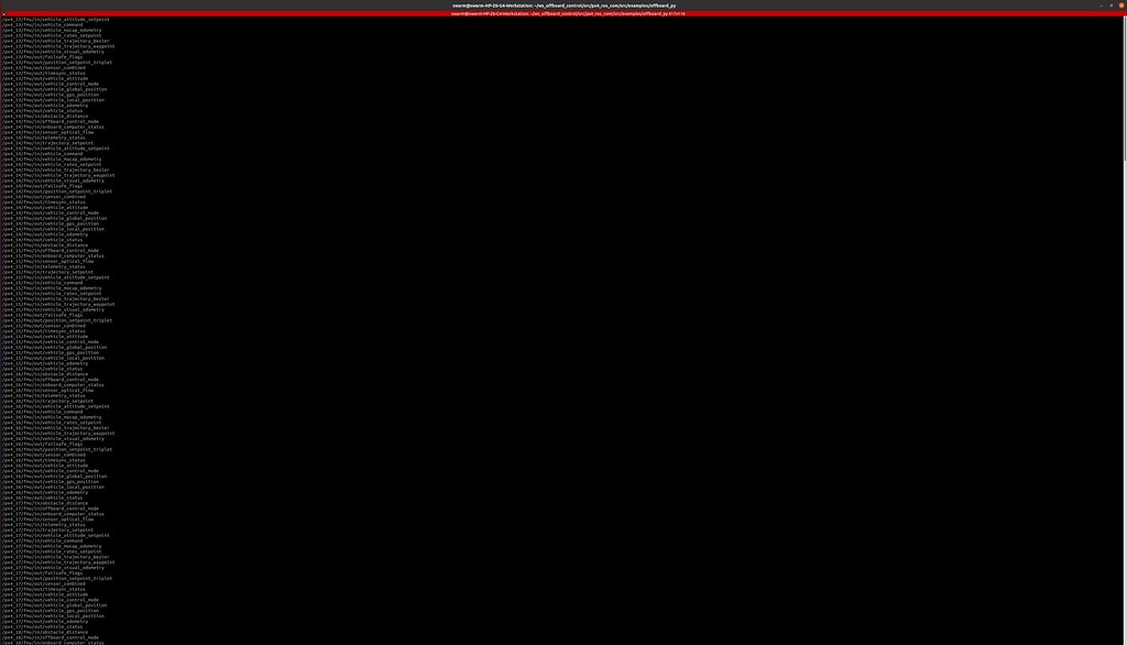 25 drones Multi Vehicle SITL using PX4 1.14 and ROS2 Foxy - PX4 ...