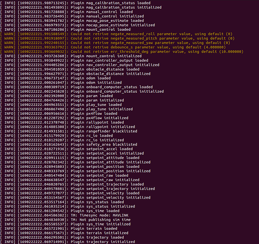 Why does the QGroundcontrol show Not Ready in the simulation