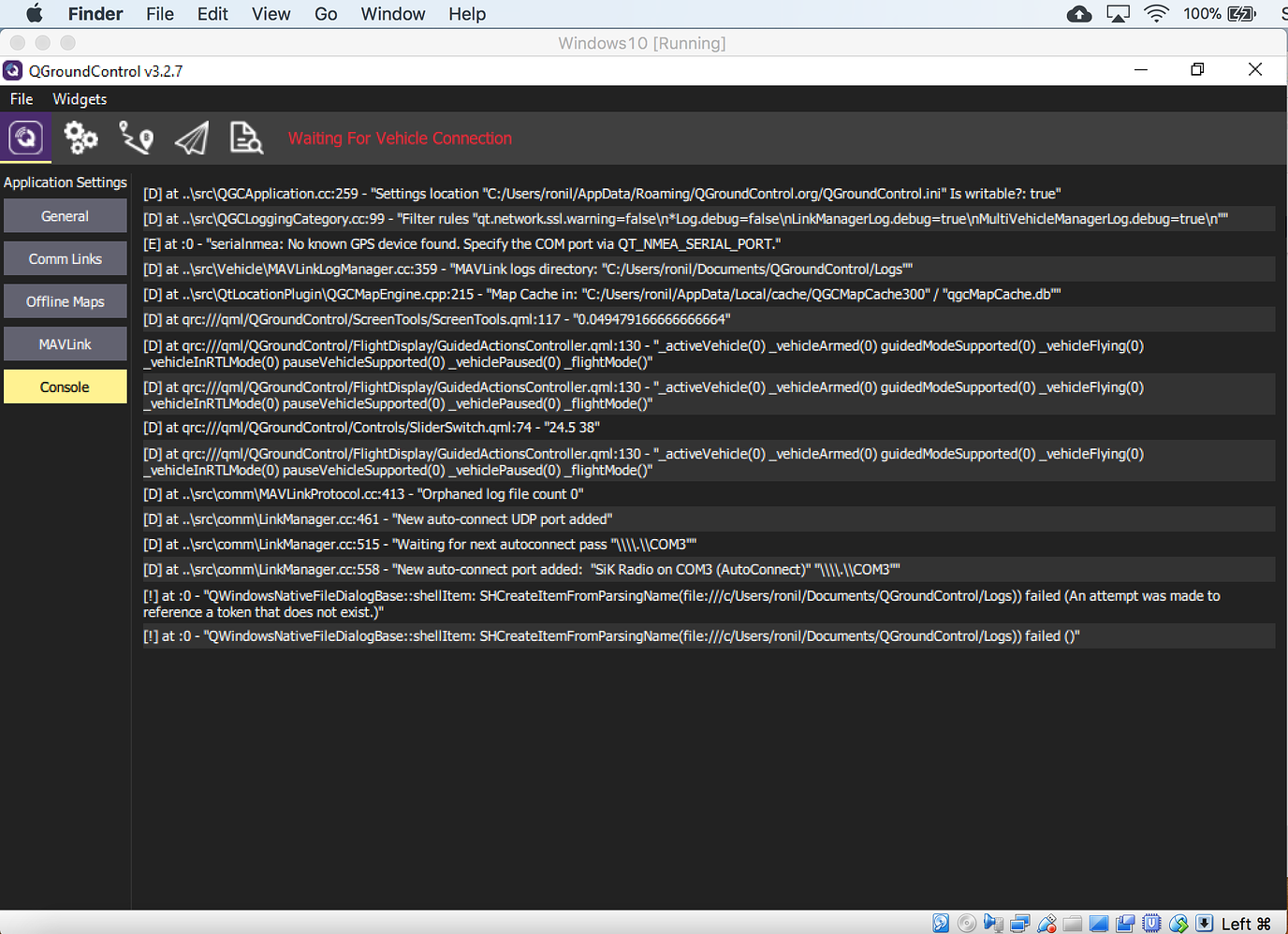 [solved]No Heartbeat packets received Configuration & Flight Modes ⚙️
