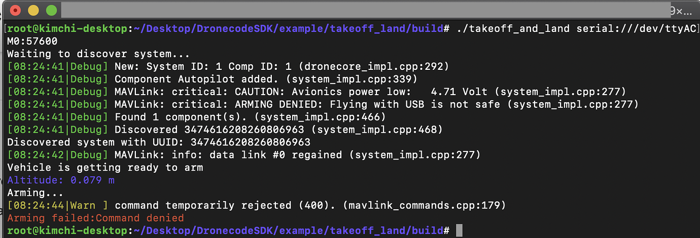 Use Raspberry pi to control Pixhawk4 - MAVSDK - Dronecode Forum | Open ...