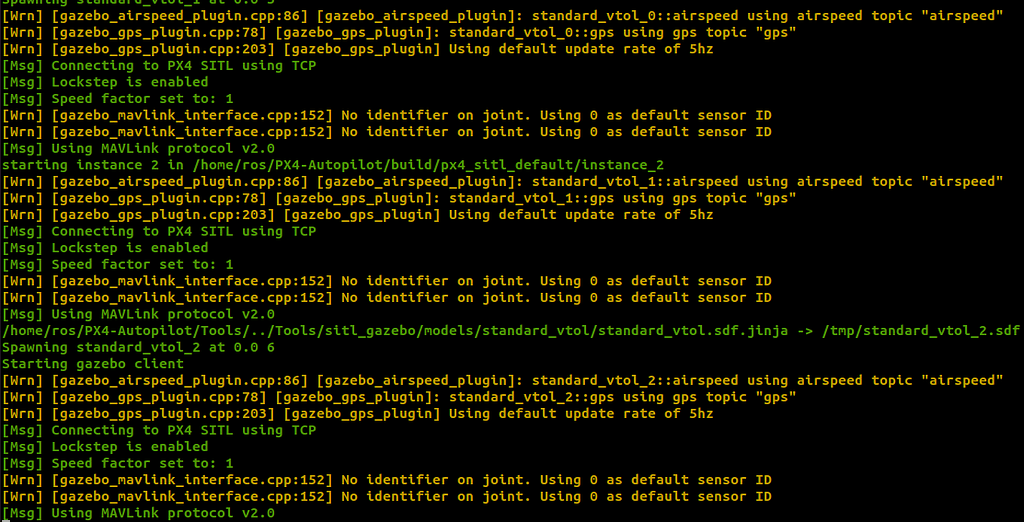 Multi standard_vtol are unstable in gazebo - PX4 Autopilot - Dronecode ...