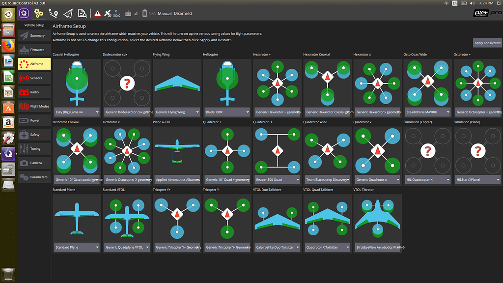 Airframes Rover bug? QGroundControl Discussion Forum for PX4
