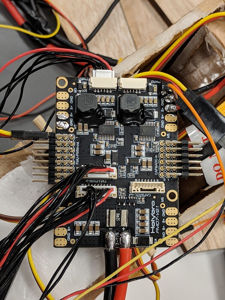 How to have Pixhawk 4 control servos in a flight mode for fixed wing