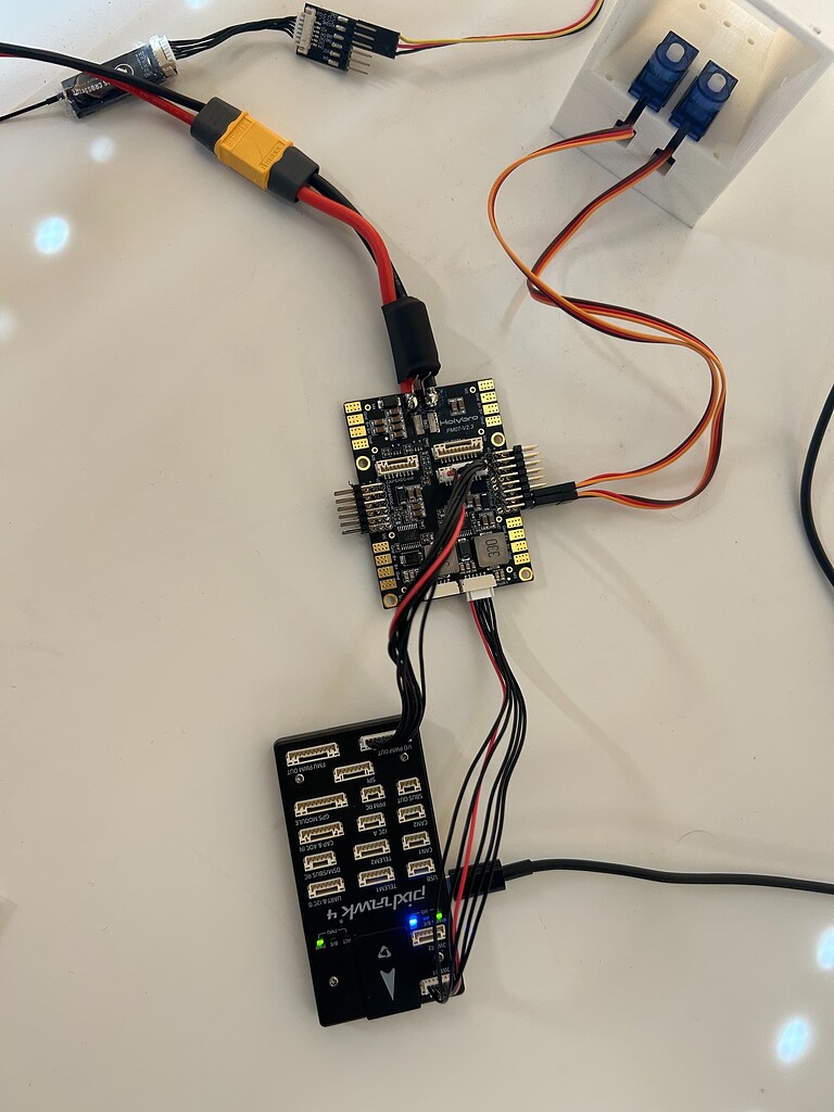 Bench testing Pixhawk with Servos - Pixhawk - Dronecode Forum | Open ...