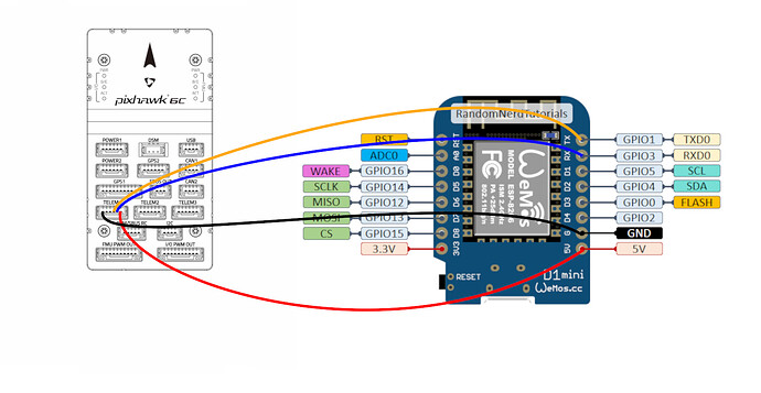 esp8266 wiring