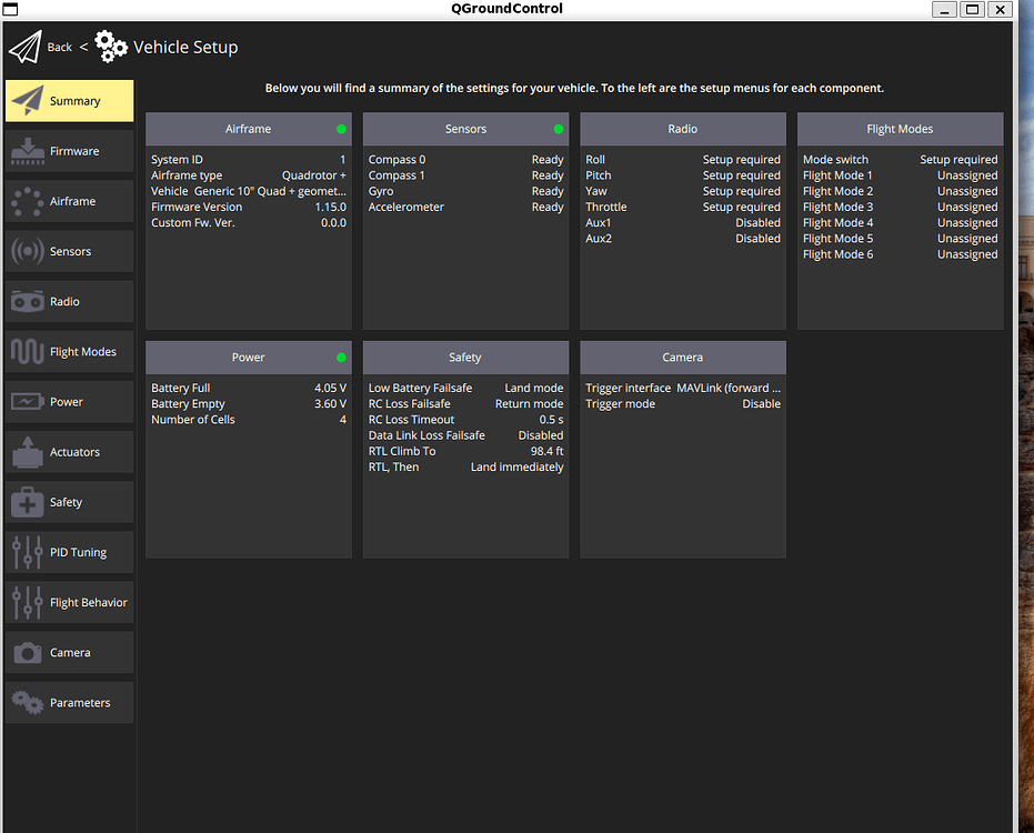 How to resolve system health failures first? - Dronecode Forum | Open ...