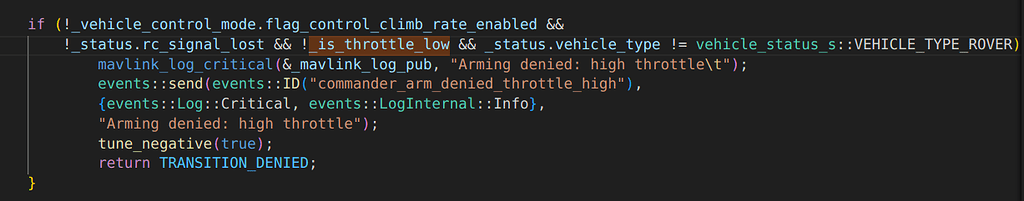 Arming denied: High throttle - PX4 Autopilot - Dronecode Forum | Open ...