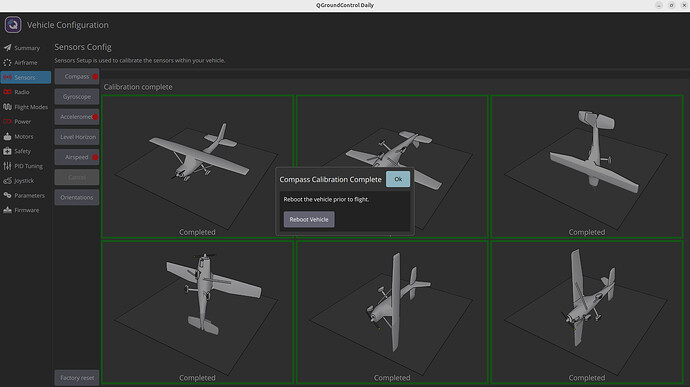 QGroundControl Compass Cal Not Working