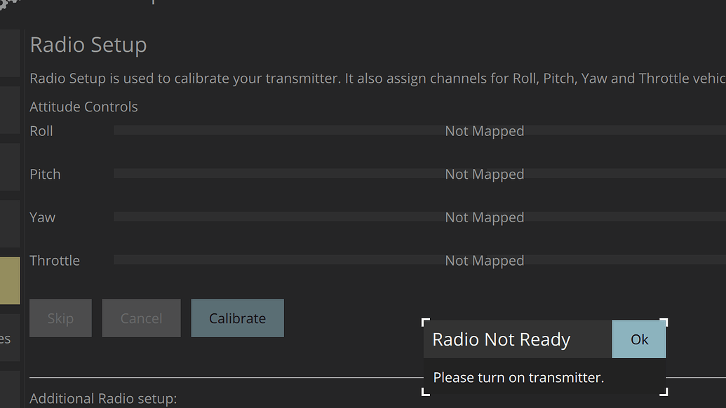 Radio Not Ready fault during first set up (+can't fit mag 1 fault ...