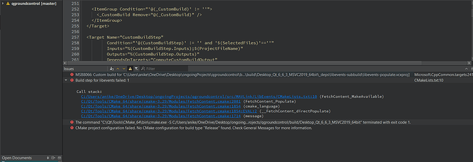 qgc-build-issue
