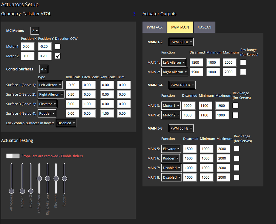Twin motor differential thrust - PX4 Autopilot - Dronecode Forum | Open ...