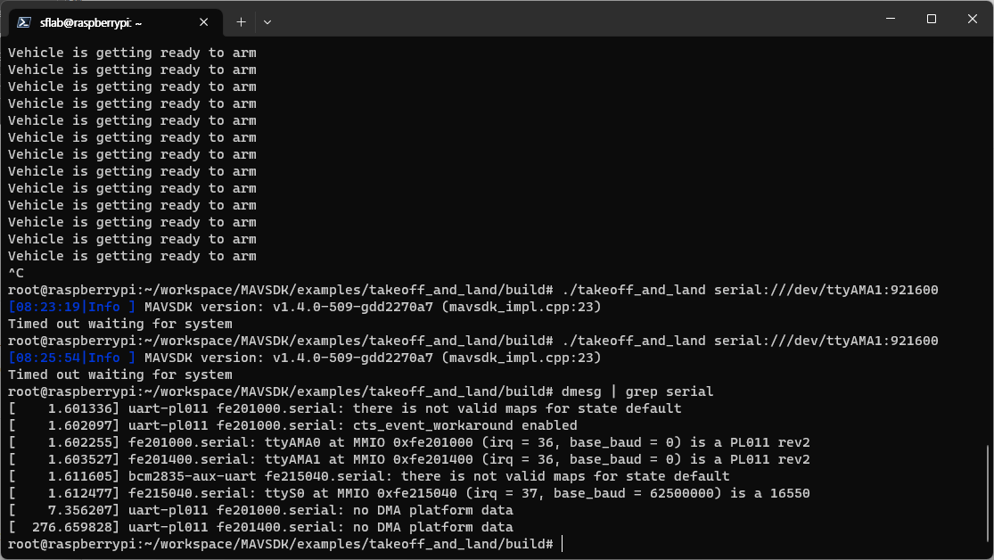 Communicating with Raspberry Pi via MAVLink — Dev documentation