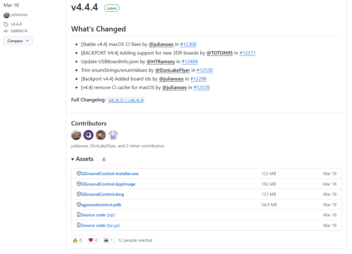Where is the APK (android) version of Qgroundcontrol 4 4 4